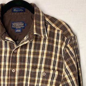 Pendleton Thomas Kay Wool Flannel Shirt Size Large (Women’s Medium)